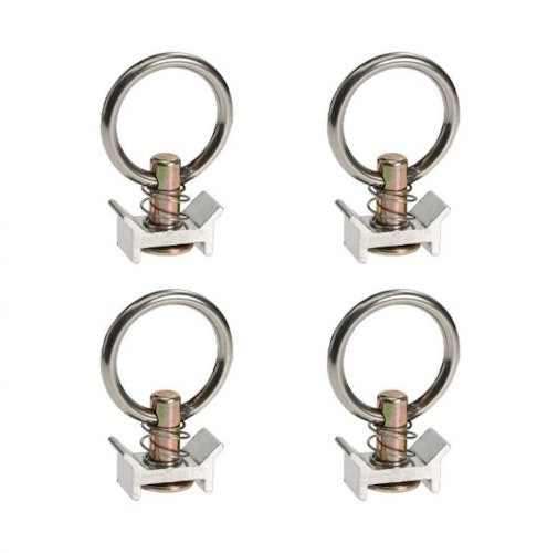 BTR Zurrösen für Airlineschiene - 4 Stück