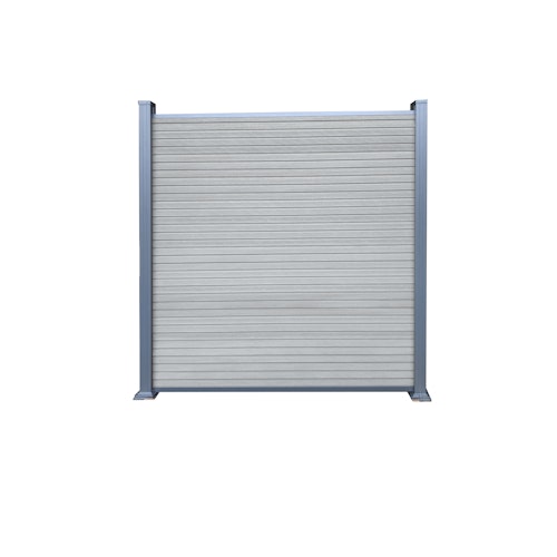 T&J WAREN WPC Steckzaun-Set - Verschiedene Farben