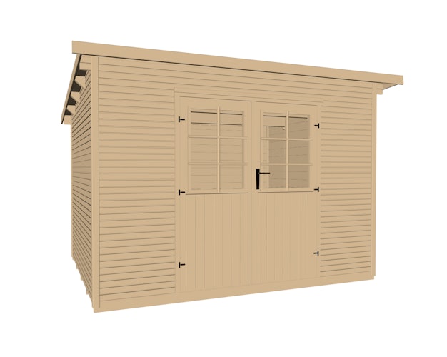 Weka Gartenhaus 219 wekaLine - 28 mm