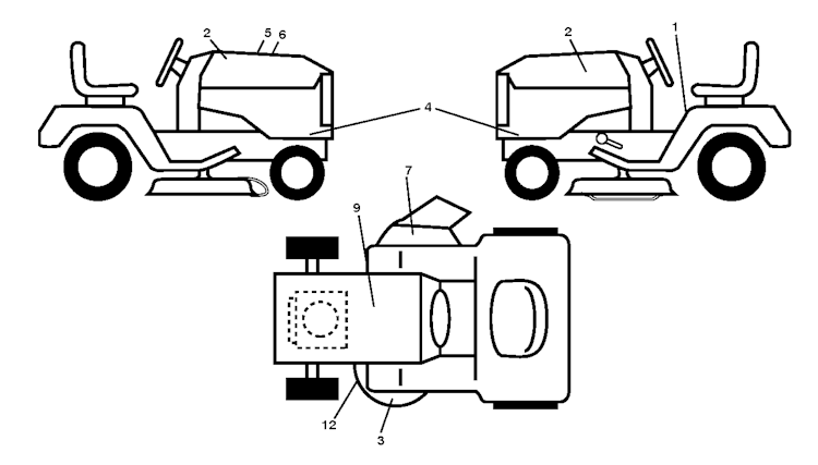 Husqvarna Gartentraktoren 96048010100 YT46LS