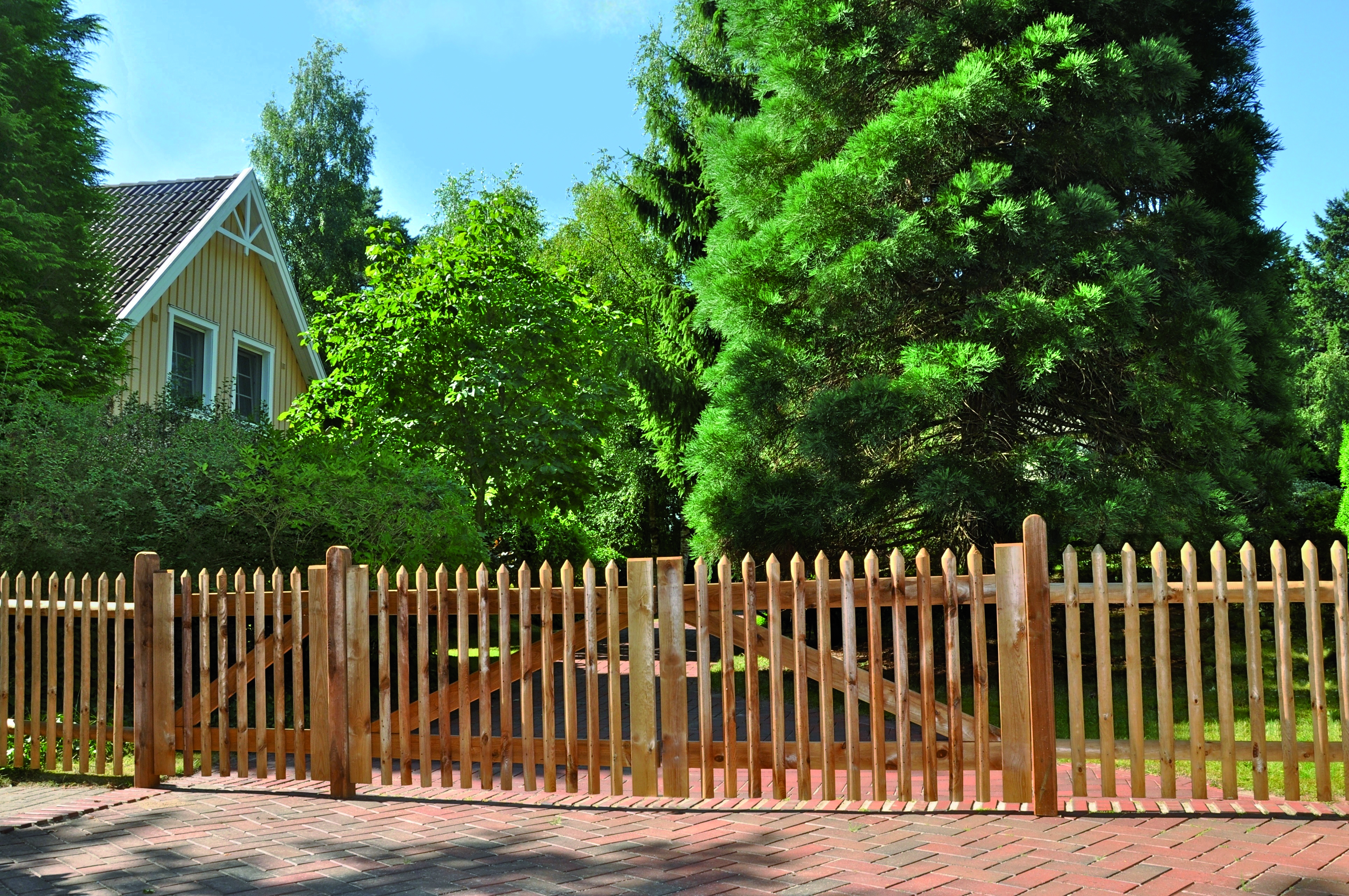 T&J Senkrechtzaun Einzeltor