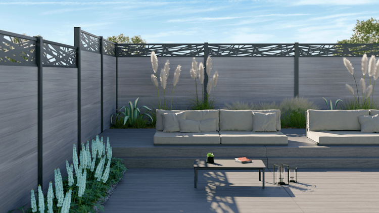 Fiberdeck BOSTON WPC PREMIUM Zaunprofil