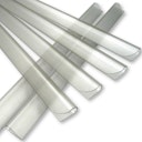 Vorschaubild Noor Klemmschienen für Zaunblende Textil und Zaunblende PVC blickdicht 25er Set