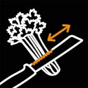 Vorschaubild Fiskars Erntemesser X-series K82 1062830