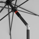 Vorschaubild doppler Mittelmastschirm myZONE 300 Push up, Aluminium Anthrazit / 100 % Polyester 180 g/m²