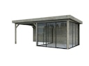 Vorschaubild Palmako Gartenhaus Connect Lenna 16,6 m² Set 706 Slide Plus mit Isolierglas-Schiebetüren - 28 mm