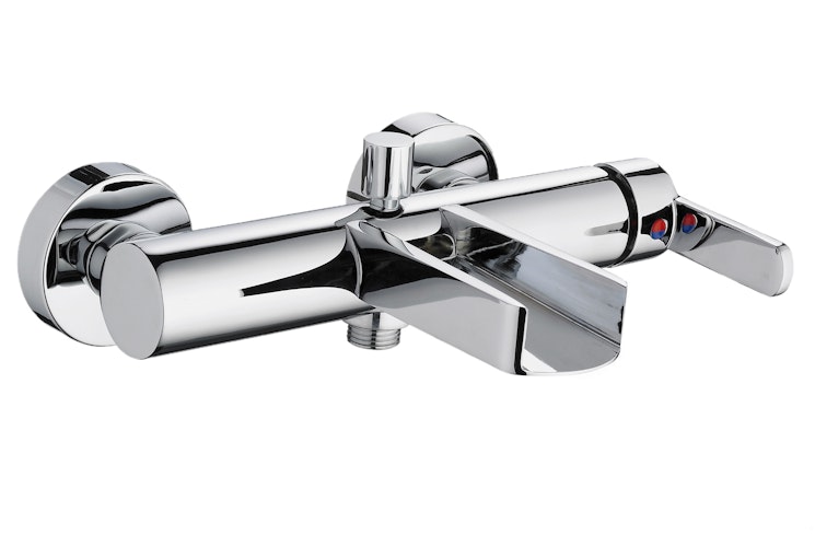 Design-Wannenfüllarmatur NIAGARA, Chrom