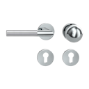 Vorschaubild Griffwerk Wechselgarnitur ARICA Edelstahl matt - Klipptechnik