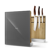 Nesmuk Messerhalter Eiche natur, grau