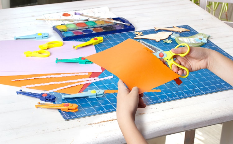 kwb Bastelschere Wellenprofil 20890