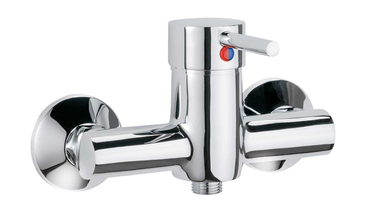 Sanitop Einhandmischer Lea für Brause, chrom