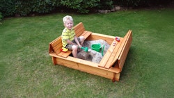 Weka Sandkasten 196 B 100 x 100 cm