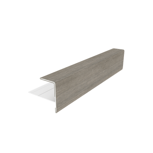 NewTechWood Alu-Coex Endprofil 74 x 61 x 37 x 3000 mm