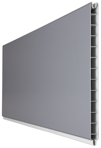 GroJa BasicLine Tor 1-flügelig Universal, Rahmen Anthrazit 1000 x 1800 mm