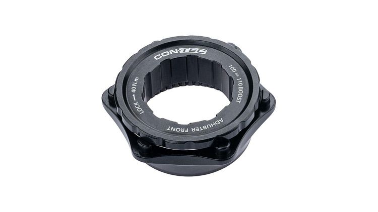 CONTEC Vorderradadapter-Kit Adhubter Front schwarz