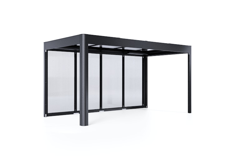 SunElements Terrassenüberdachung SunCover Select - 10 mm Doppelstegplatten