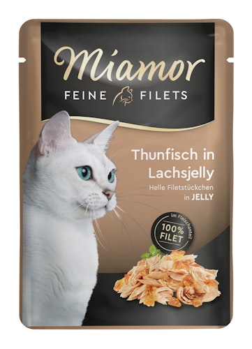 Miamor Feine Filets in Jelly 100g Frischebeutel Katzennassfutter
