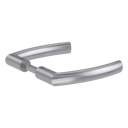 Vorschaubild Griffwerk Griffpaar VAYA 178 LORITA  Edelstahl matt 