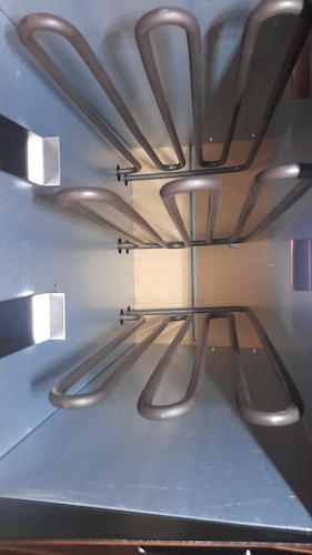 B-Ware Karibu 9 kW Bio-Kombiofen Saunaofen anthrazit inkl. Steuergerät EASY schwarz - Sparset