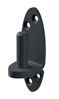 Alberts® Kloben Ovado verz.,graphitgrau beschichtet Dorn ⌀13 mm 