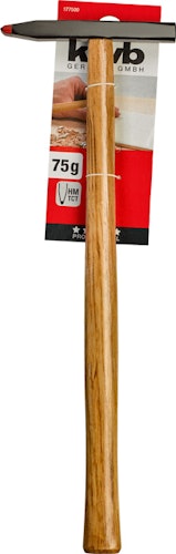 kwb HM-Fliesenhammer flach 75g 177500