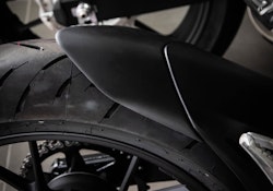 BODYSTYLE Hinterradabdeckungsverlängerung ABS Kunststoff schwarz-matt für HONDA CB125R, CB300R