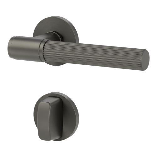 Griffwerk VAYA 136 ARIS fast2fix Fast2Fix Rosetten rund WC Kaschmirgrau