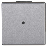 Kopp Kontrollschalter VISION beleuchtet edelstahl