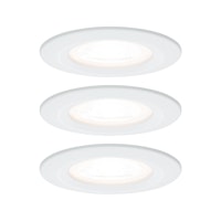 Paulmann Einbauleuchte Nova 3er Set LED 3x6,5W ws