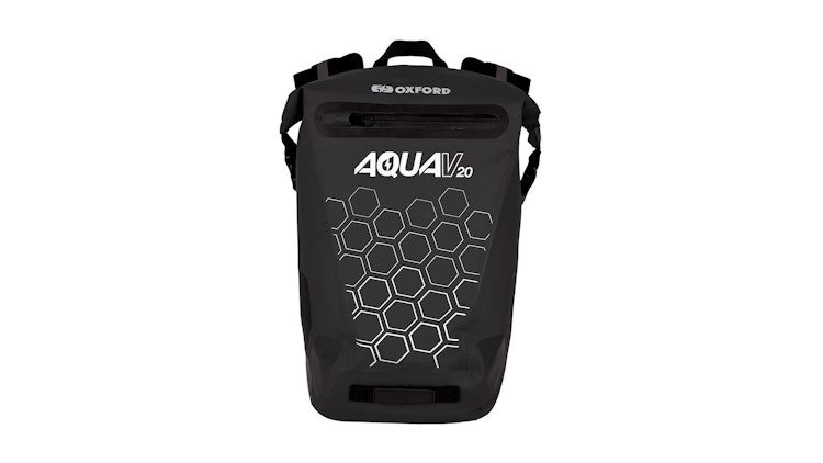 Oxford Rucksack schwarz, Rucksack "Aqua V 20" 20 l Volumen, Maße (B x H x T): 20 x 50 x 23 cm