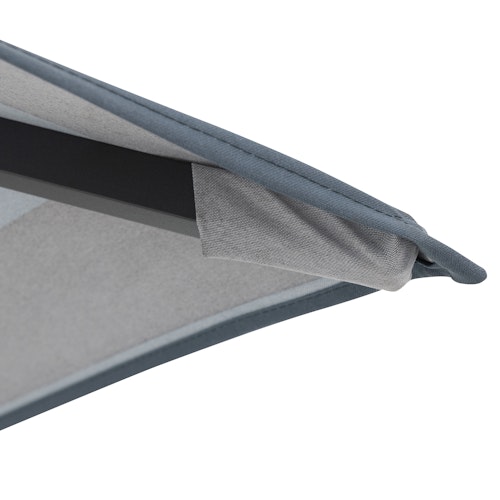 doppler Mittelmastschirm myZONE 305 Auto Tilt, Aluminium Anthrazit / 100 % Polyester 180 g/m²