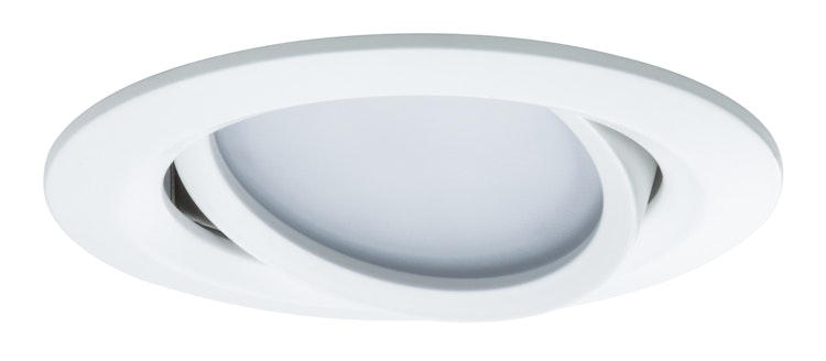 Paulmann Einbauleuchte Smart Coin LED 3x2 W Set mit Farblichtsteuerung, Dimm- und Schwenkfunktion