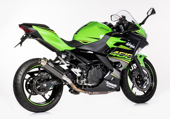 SHARK SLIP-ON Carbon  SRC 4 für KAWASAKI Ninja 400,Z400 EURO4  