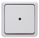 Vorschaubild Kopp Kontrollschalter Aufputz beleuchtet, arktis-weiß