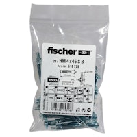 FISCHER Hohlraum-Metalldübel HM 4x46 S B (20 St.)