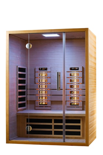 VITALhome Infrarotkabine Sunlight 140 inkl. 5-teiligem gratis Zubehörset