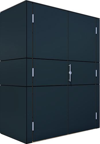 Bertilo HPL Geräteschrank Terrace High - 6 mm