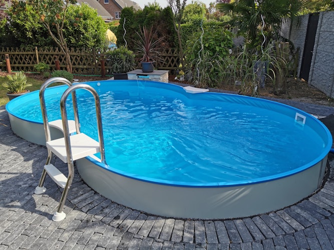 Summer Fun Achtform Aufstellbeckenset Classic 525x320x120cm