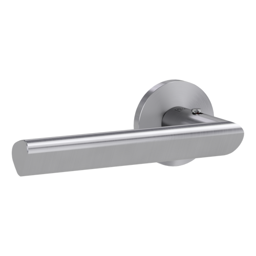 Griffwerk VAYA 137 TRI fast2fix Fast2Fix Rosetten rund smart2lock L Edelstahl matt