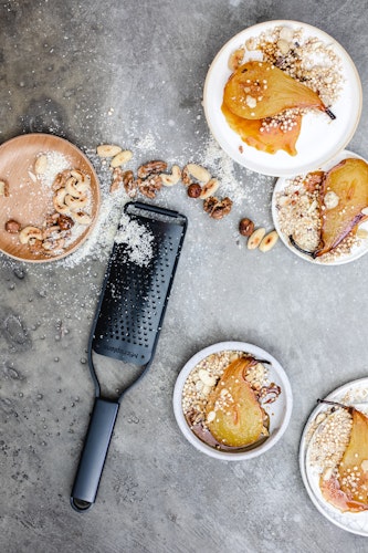 Microplane Reibe Grob BLACK SHEEP Black Steel