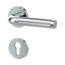 Vorschaubild Griffwerk SIMONA Schraubtechnik GK4 -Chrom/Edelstahl Rosettengarnitur -Schraubt. -PZ -TS 40-45mm