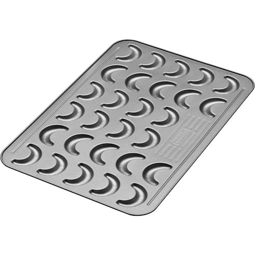 Kaiser Vanillekipferlblech für 28 Kipferl