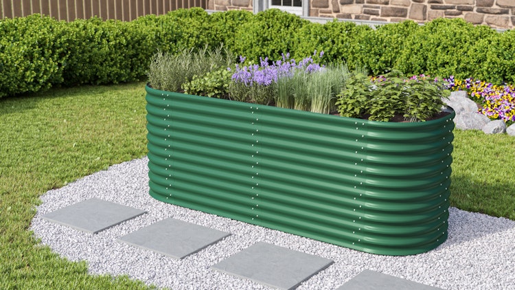 Vitavia Erweiterung "Stretched" 80 cm für Hochbeet Terra Basic Höhe 86 cm