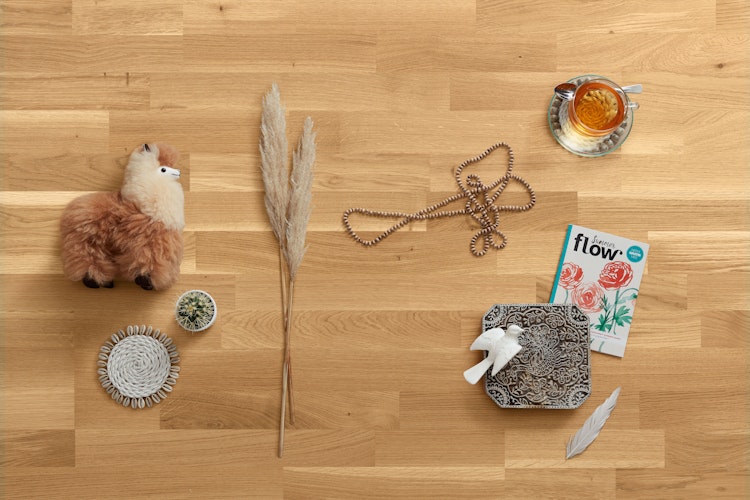 HANDMUSTER MEISTER Parkettboden MeisterParkett. longlife PC 200 9036 Eiche lebhaft pure gebürstet ultramattlackiert