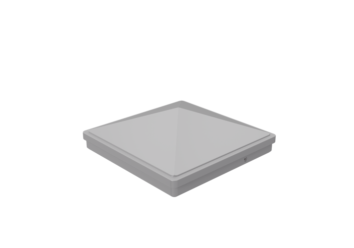 GroJa Stecksystem Premium Pfostenkappe 9x9 für Alu-Pfosten