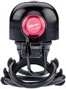 Vorschaubild CONTEC Fahrrad-Klingel Diamond Bing schwarz rot