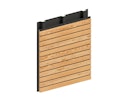 Vorschaubild OSMO Fassade Rautenprofil BLACK STRIPE Kanadische Lärche Sortierung Top - 27 x 96 mm VE 4 Stk.