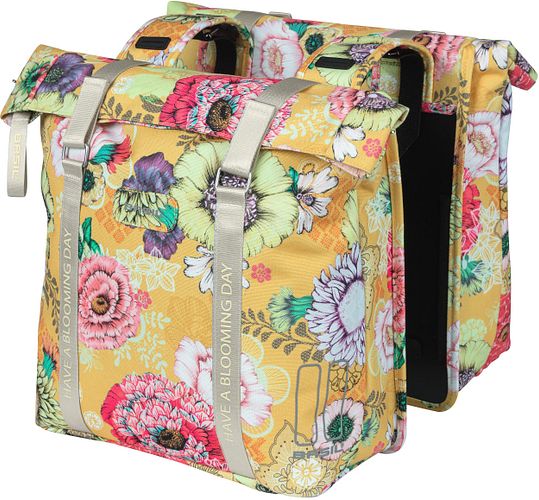 Basil Bloom Field Doppeltasche 35 l gelb