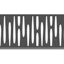 Vorschaubild Traumgarten SYSTEM Dekorprofil OMEGA Anthrazit