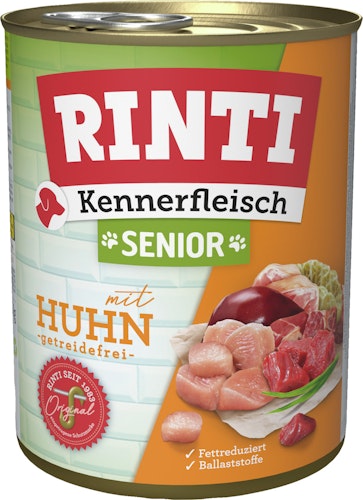 RINTI Kennerfleisch Senior 800g Dose Hundenassfutter
